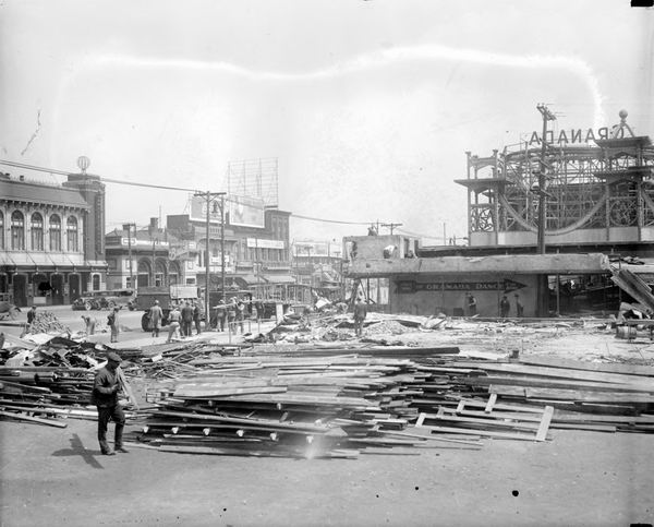 Electric Park - Old Photo From Wayne State University Library